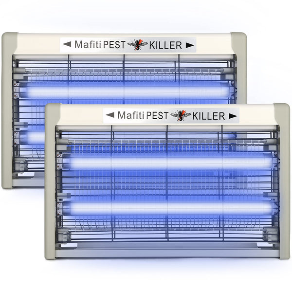 1 x Trampa eléctrica para insectos mafiti, devoluciones de clientes RAW, trampa para moscas y mosquitos, trampa eléctrica para mosquitos de interior de 20 W con luz ultravioleta, trampa eléctrica para mosquitos para cocina, casa y jardín - PVP 44,89 € – Jobalots Europe