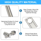 1 x RAW Customer Returns T-slot nuts with ball slot 8, 12 pieces T-slot nut ball M8 photovoltaic aluminum profile, solar module bracket fastening slot screw PV module bracket mounting rail 30mm - RRP €13.1