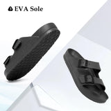 1 x RAW Customer Returns SAGUARO Eva Slippers Men Garden Clogs Women Breathable Shower Slippers Gray 44 - RRP €24.58