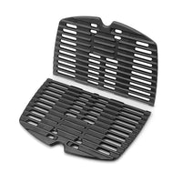 1 x RAW Customer Returns 7644 Grill grate cast iron spare parts accessories for Weber Q100, Q1000, Q120, Q1200, Q140, Q1400 gas grill, 32cm x 21.6cm 7582 Grill plate accessories for Weber Grill Baby-Q Purchased spare parts, 2Pack - RRP €40.43