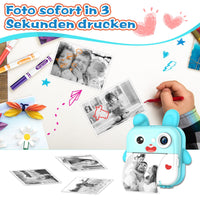 1 x RAW Customer Returns TOYOGO Instant Camera for Kids, 32G Digital Printing Camera, 1080P 24 MP HD Dual Lens, APP Link, Two Styles Decorative Sets, Birthday and Christmas Toy Gift for Boys and Girls - RRP €38.66