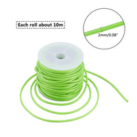 1 x RAW Customer Returns PH PandaHall 12 Colors 2mm Waxed Polyester Thread Waxed Thread Cord for Bracelet Necklaces DIY Jewelry Making Macrame Supplies, 10m Roll, Totally 12 Rolls - RRP €23.39