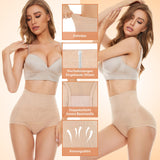 1 x RAW Customer Returns SIMIYA women s shapewear underpants tummy control girdle pants high waist underwear tummy control girdle pants soft and comfortable body shaper for women beige, S  - RRP €15.12