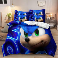 1 x RAW Customer Returns Charizard Hedgehog duvet covers and pillowcases for children - luxury gift set Ready to use, including 1x135 200cm duvet cover and 1x80 80cm pillowcases - RRP €30.24