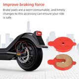 1 x Brand New LINGHUANG 2pcs Disc Brake Pads for NIU KQi3 KQi3 Pro KQi2 Electric Scooter High Braking Force Replacement Parts Scooter Accessories - RRP €31.2