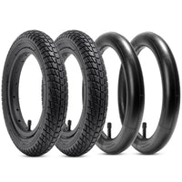 1 x RAW Customer Returns YunSCM pack of 2 kid bike tires 12.5 inch 12 1 2x2 1 4 12.5x2.25 and pack of 2 12.5 inch tube 12 1 2x2 1 4 AV32mm valve compatible 62-203 12 1 2x2 1 4 57 -203 tire and tube - RRP €35.99