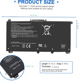 1 x RAW Customer Returns HT03XL L11119-855 Laptop Battery HP Pavilion 15-DA 15-DB 15-DW 15-CS 15-DY 17-by 17-CA 14-CE 14-CF 14-DF 14-DQ 14-DK 14M-DH 15-da0014dx 15-cs0053cl 15-dw0043dx 15t-dw100 15z-cw100 17-by1053dx L11421-422 - RRP €39.66