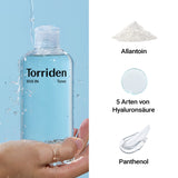 1 x RAW Customer Returns TORRIDEN DIVE-IN low molecular hyaluronic facial toner 300ml - Korean hyaluronic facial toner for sensitive, oily skin - Clean Vegan Beauty, fragrance-free, alcohol-free, dye-free - RRP €26.72