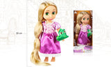 1 x RAW Customer Returns Disney Store Rapunzel from the Animator Collection, Tangled, 39 cm 15 , realistic hair and outfit, with Pascal as a satin plush toy, collectible doll for ages 3 and up - RRP €33.99