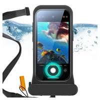 1 x RAW Customer Returns ESR Waterproof Phone Case for iPhone 15 Pro 14 Pro 13 Pro, Touch Sensitivity Underwater, Floating Waterproof IPX8 Phone Case with Lanyard, Underwater Phone Case, Black - RRP €23.53