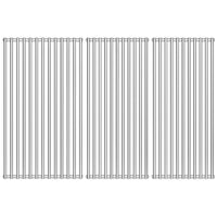 1 x RAW Customer Returns GFTIME 41.5 x 60.5cm stainless steel grill grate for Burnhard FRED series, Taino Black 3 1, Taino Platinum 3 1, Tarrington House Paxton 3 burners, grill grate for R sle Artiso G3, dishwasher safe, 3 pieces - RRP €67.99