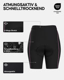 1 x RAW Customer Returns DANISH ENDURANCE Women s Cycling Shorts L Black Pink - RRP €29.95