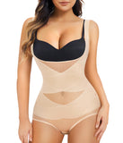 1 x RAW Customer Returns Junlan Body Shapewear - Women s Tummy Shaping Bodysuit, Beige, XXL - RRP €24.0