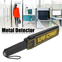 1 x RAW Customer Returns Portable handheld metal detector, sensitive security inspection scanner metal finder for airport station examination rooms - RRP €27.22