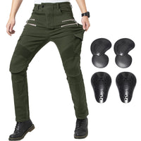 1 x RAW Customer Returns Generic Men s Motorcycle Pants Armored Protective Pants with Removable Knee Pads and CE Armor Pads,Black,36W 32L - RRP €47.05