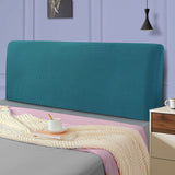 1 x RAW Customer Returns Lydevo Bed Headboard Covers Bed Headboard Cover Stretch Stretchy Bed Headboard Soft Dustproof Jacquard Headboard Protective Cover Protector Headboard Cover for Padded Headboard 180cm-200cm, Emerald Green - RRP €25.59