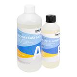 1 x RAW Customer Returns Epoxy resin with hardener, with UV blocker, crystal clear 0.8 KG Epoxy resin set, epoxy resin, synthetic resin, resin casting resin, epoxy resin, casting resin set, synthetic resin casting set, epoxy resin beginner - RRP €25.99