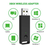 1 x RAW Customer Returns NOPWOK Xbox Wireless Adapter for PC Windows 10 8.1 8 7 and Headset, Wireless Adapter Compatible with Xbox Controller - RRP €22.99