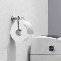 3 x RAW Customer Returns CASEWIND Toilet Paper Holder with Lid, Brushed Toilet Paper Holder, Wire Drawing Stainless Steel Bathroom Toilet Roll Holder Wall Mounted - RRP €61.47