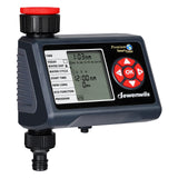 1 x RAW Customer Returns DEWENWILS irrigation computer 2 outputs, 4 irrigation programs for each zone, garden irrigation clock, automatic irrigation timer with rain-delayed manual automatic mode - RRP €43.56