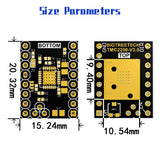 1 x RAW Customer Returns BIQU TMC2208 V3.0 Stepper Motor Driver 3D Printer Part Ultra Silent Module with Heatsink Compatible with SKR V1.3 MKS GEN L Ramps 1.5 1.6 5pcs UART Mode  - RRP €30.24