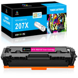 1 x RAW Customer Returns LeciRoba 207X With Chip for HP W2210X W2211X W2212X W2213X W2210A W2211A W2212A W2213A 207X 207A Toner for HP Color Laserjet Pro MFP-M283fdw MFP-M283fdn MFP-M282nw M255dw M255nw Printer 1-Magenta  - RRP €51.06