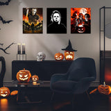 4 x Brand New GTOTd Halloween Poster 12 Pieces with Wall Collage Kit 36 x 28cm 14.2 x 11 Gifts Merch Horror Movie Poster Unframed Version HD Poster for Living Room Bedroom Club Wall Art Decor - RRP €40.28