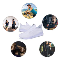 1 x RAW Customer Returns BUBUDENG Women s Shoes Gymnastics Running Shoes Women s Running Gymnastics Casual Walking Jogging Trekking Tennis Mesh Basketball Sport Outdoor Fitness Sports White EU40 - RRP €58.8