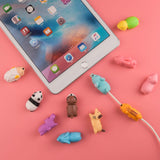 1 x RAW Customer Returns TUPARKA 15PCS Animals Cable Animals Cable Silicone Protector bites Charging Cable Saver USB Charging Cable Protector Compatible with iPhone Android - RRP €9.06