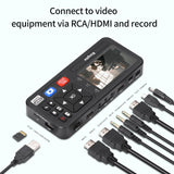 1 x RAW Customer Returns King Ma 3inch Video Grabber, 1080P 60FPS VHS Video Recorder Digitize Capture of RCA, VCR, DVD, VHS Tapes, Hi8, Camcorders, Gaming TF SD USB Storsage AV  - RRP €94.98