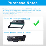 1 x RAW Customer Returns LCL Compatible Drum MLT-R116 9000 Pages 1 Black Replacement for Samsung SL-M2676N SL-M2676FH SL-M2876HN SL-M2626 SL-M2626D SL-M2826ND M2825ND M2675FN M2835DW - RRP €20.29