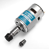 1 x RAW Customer Returns Genmitsu GS-775M 775 CNC Spindle Motor with ER11 Collet Set, 24V DC 20,000RPM High Power Electric DC Motor Engine for 3018 CNC Milling Engraving Machine - RRP €37.38