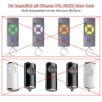 1 x RAW Customer Returns Garage door opener 868 MHz remote control garage door, pack of 3 remote control duplicators compatible with H rmann HSM2 4 868, HS1 3 4 868, HSZ1 2 868, HSP4 4-C 868, HSD2-A 2-C 868 remote control - RRP €44.93