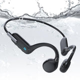 1 x RAW Customer Returns LOBKIN Bluetooth 5.3 Bone Conduction Headphones - IPX8 Waterproof for Swimming, Open-Ear Sports Wireless Earphones with MP3 Player 32G Wireless Sports Headphones for Swimming Running, Driving - RRP €74.98