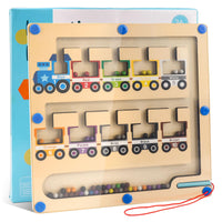 8 x Brand New Magnetic game labyrinth, Montessori sorting game, colors learning sorting game 3 4 5 6 7 years, magnets children s motor skills toy wooden children s gifts for girls and boys - RRP €56.32