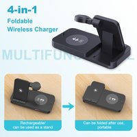 1 x RAW Customer Returns 4 in 1 charging station for Samsung Watch and mobile phone, inductive charging station for Samsung Galaxy Watch 6 5 Pro 4 3 Active 2 1 Buds , wireless charger for Samsung S24 S23 S22, iPhone 15 Pro - RRP €27.53