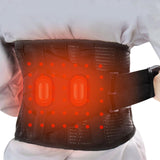 1 x RAW Customer Returns GINEKOO Heated Back Support Belt, Heat Belt with Rechargeable Battery to Relieve Back Pain, Back Brace for Women and Men for Herniated Disc, Sciatica, M - RRP €48.68