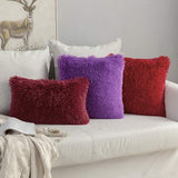 3 x Brand New MIULEE Set of 2 Cushion Covers Artificial Pillowcase Sofa Cushion Decorative Throw Pillows Cuddly Pillow Plush Pillow Cuddly Couch Cushion Super Soft Pillow Fluffy Cushion Cover for Sofa 60 x 60 cm Wine Red - RRP €59.97