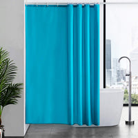 1 x RAW Customer Returns Furlinic shower curtain 180x200, bathroom curtain for bathtub and shower, textile curtains made of fabric, waterproof and anti-mold, washable shower curtains, with 12 shower curtain rings, white. - RRP €17.09