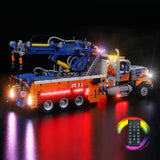 1 x RAW Customer Returns cooldac Led Light Kit Compatible with lego Technic Heavy-Duty Tow Truck, Remote Control Led Light Set Compatible with lego 42128 Technic Heavy-Duty Tow Truck Model Building Set Lights Only, No Models  - RRP €53.44