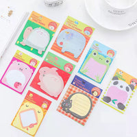 5 x Brand New Loscrew Sticky Notes 960 Sheets 48 Pieces Animal Sticky Notes Set Novelty Cartoon Animals Sticky Notes Colorful Self-Adhesive Note for Office School Home Memo or Gifts - RRP €84.0