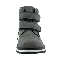 1 x RAW Customer Returns TZJS Unisex Children s Classic Boots for Boys Girls Baby Winter Boots with Velcro Fastener Waterproof Ankle Boots Snow Boots Work Boots Autumn Shoes Winter Shoes Grey, Numeric 33  - RRP €32.76