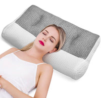 2 x Brand New Spuppy Ergonomic Pillow Neck Pillow, Side Sleeper Pillow and Snoring Prevention, Orthopedic Pillow, Pillow Neck Pain White, M - 48X74cm  - RRP €40.8