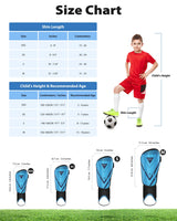 1 x RAW Customer Returns Shin guards children s football certified Airsfish shin guards for football with ankle protection, adjustable strap, football equipment for boys and girls, high-strength shin guards - RRP €18.66