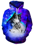 1 x RAW Customer Returns Loveternal Wolf Sweatshirts Supreme Unisex 3D Hoodie Funny Design Printed Hooded Pullover Long Sleeve Wolf Sweatshirt for Girls Youth Boys M - RRP €24.79