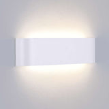 1 x RAW Customer Returns Lightess Modern Indoor Wall Light Lamp 4000K Neutral White LED Wall Lamp 16W Wall Lamp White Light 30cm for Bedroom Stairs Hallway - RRP €24.49