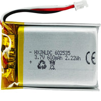 1 x RAW Customer Returns 3.7V 600mAh 602535 Battery Replacement for Logitech MX Master 2 MX Master 3 MX Master 2s MX Anywhere 2 MX Anywhere 2S MX Ergo M-RO052 Wireless Mouse 910-004362 910-004374 533-000120 533-000121 - RRP €16.99