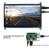 1 x RAW Customer Returns ELECROW Touchscreen Monitor for Raspberry pi 4, 7 inch 1024x600 Capacitive Touchscreen HDMI Monitor for Raspberry Pi, Windows - RRP €63.38