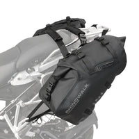 1 x RAW Customer Returns WILDKEN Motorcycle Side Bag, 48L Motorcycle Tail Bag, Waterproof Saddlebag, Duffle Bag Back Seat Bag Travel Bag Long Distance Motorcycle Bag Black-XL  - RRP €129.06