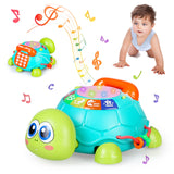 7 x Brand New kramow 1 Year Old Baby Games, 1 Year Old Baby Toys, 18 Month Baby Games, Musical Toys, Crawling Turtle, Children s Drum, Educational Toy Gift for Boys and Girls - RRP €148.19